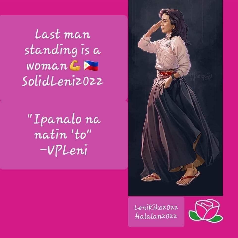 #LetLeniLead2022 
#LeniKiko