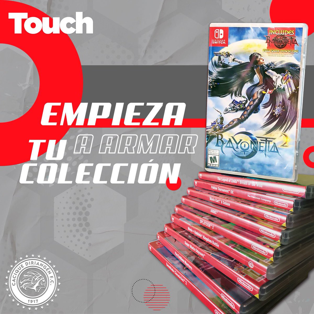 Diriangen_FC's tweet photo. Empieza a armar tu colección con los productos que #TOUCHGaming tiene para vos. 😍🕹
Con delivery en todo el país.
https://t.co/GaxZr2myvF
📍Los Robles, módulo esquinero.
#Nintendo #TouchNicaragua
#ImperioDelSur #SomosCaciques #DiriangénXsiempre 🤍🖤 https://t.co/cUg5Fhv4Kd