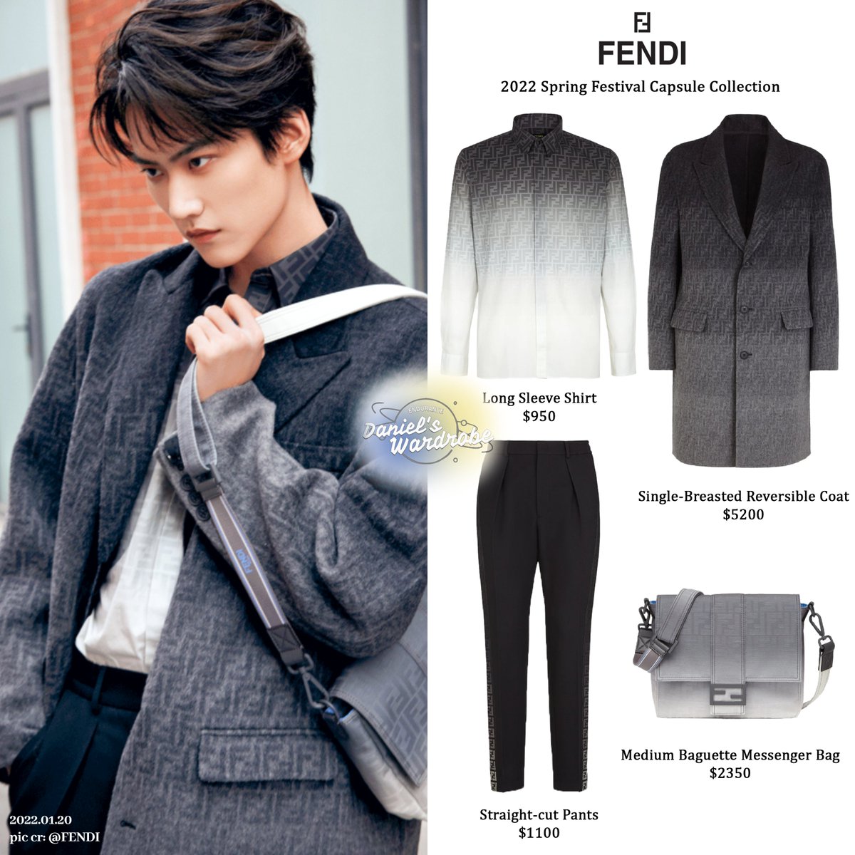 🤍
「20220120」

Coat | Shirt | Bag | Pants | 2022 Spring Festival Capsule Collection | <a href="/fendi/">Fendi</a>

#周柯宇 #ZhouKeYu #โจวเคออวี่ #ChâuKhaVũ #저우커위 #KeyuFashionStyle #INTO1