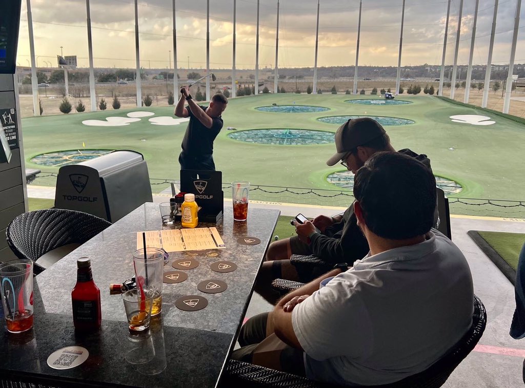 F3Alliance's tweet photo. SUNDAY’S TOP GOLF FELLOWSHIP EVENT was a success!!
 
@HotPocket_F3 Our own 2nd-F Q provided us with an event backblast! So there’s no better way to summarize the event than share this (over on IG):

https://t.co/EkIpXiWAXC

#f3alliance #fellowship #topgolf #fortworth https://t.co/fgC1OSsbVK