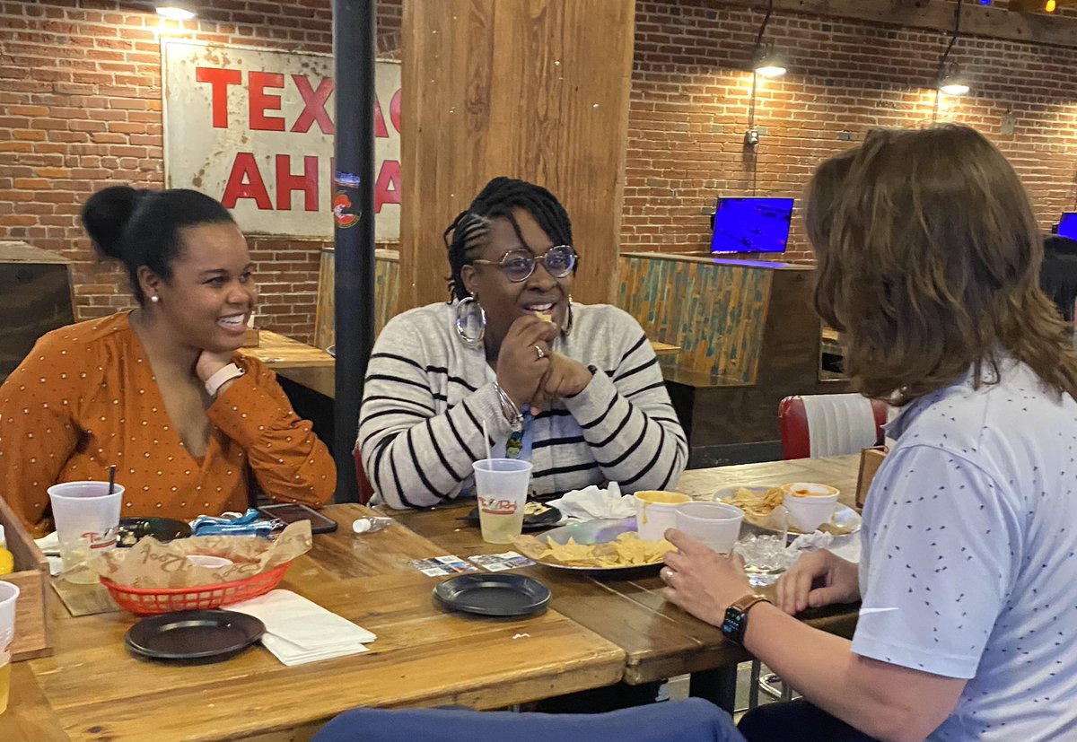 SallyRWatkins's tweet image. Look at those @FSU_HE students &amp;amp; faculty having a blast! 👀 Gathering the community at #ACPA22 is always a good time! #LifeNet #GoNoles @FSU_HESA