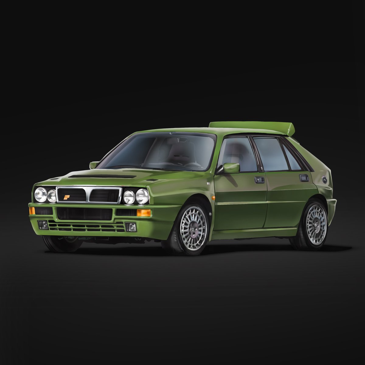 CryptoClassic_C's tweet photo. The crypto classic garage in the metaverse, where the community hangs out and plans its next moves. #NFTs #Metaverse #cryptoclassic #lanciaevo #deltaintegrale https://t.co/JNbnHxNuiR