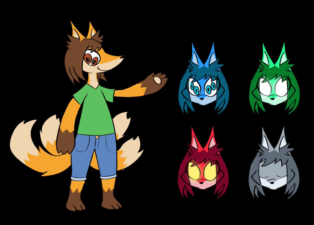 kittsudon's tweet photo. Finally made this new account! To start off, here's my kitsune fursona, with the ref drawn by the wonderful @miniturekitsune https://t.co/HKV0XLGTl5