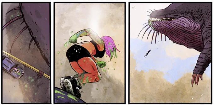 One of the stories in Stomped Issue 3 has a significant call back to issue 1. https://t.co/ULFA7y6Uxj 