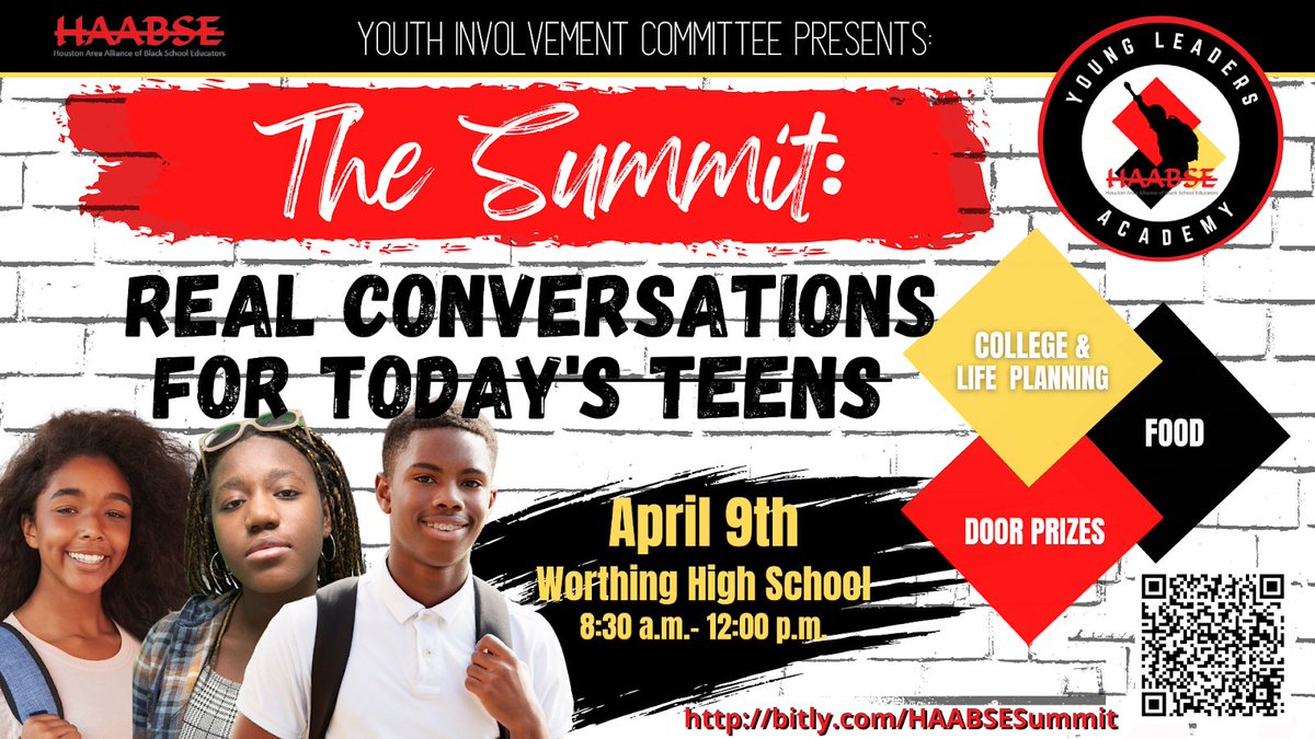 <a href="/HAABSE3/">HAABSE</a> Youth involvement committee is excited to announce its teen summit! If you know a high school age student, please share the flyer below. They don’t want to miss out on this event; it will be🔥🔥🔥