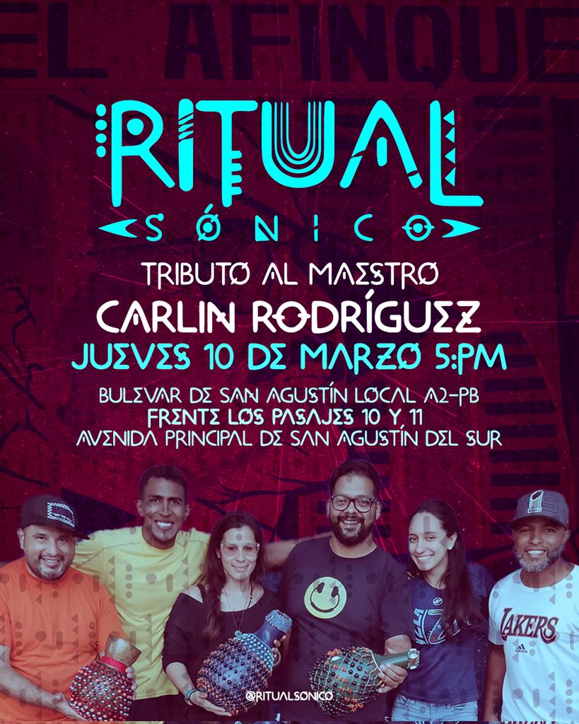 Seguimos en actividad, nos vamos a la calle con la comunidad de San Agustín del sur. El Afinque de Marín nos invitó para homenajear al Maestro Carlin Rodríguez, es un honor participar con nuestra propuesta #envivo y en pleno Bulevar para la familia de este barrio musical de #Ccs