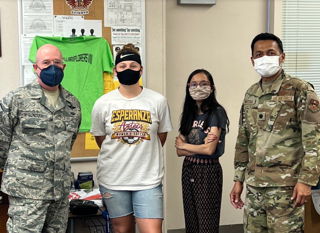 Congratulations are in order for Esperanza High School’s AFJROTC team as they have qualified for the Semifinal Round of the StellarXplorers VIII Challenge. 🛰️  
Way to go, <a href="/EsperanzaAztecs/">Esperanza Aztecs</a>! 

Read the full story at goodnews.pylusd.org/?p=21069. 
#PYLUSD