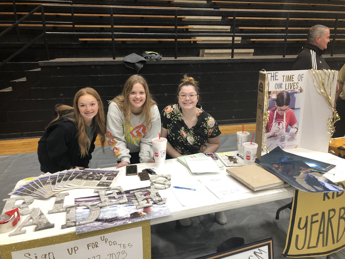 Come see us tonight at Raider Rush! You can buy a 2022 yearbook or get on a list for when the 2023 edition comes out.