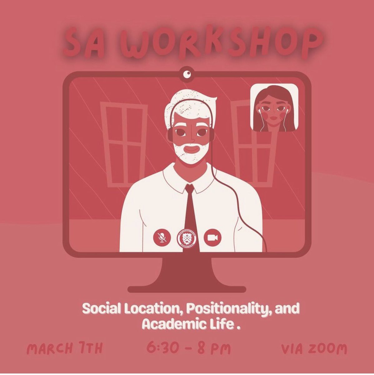 myHuron's tweet photo. It’s not too late to join the workshop on Social Location, Positionality, and Academic Life! https://t.co/POu977AJJ1 https://t.co/92OavYG2Zb