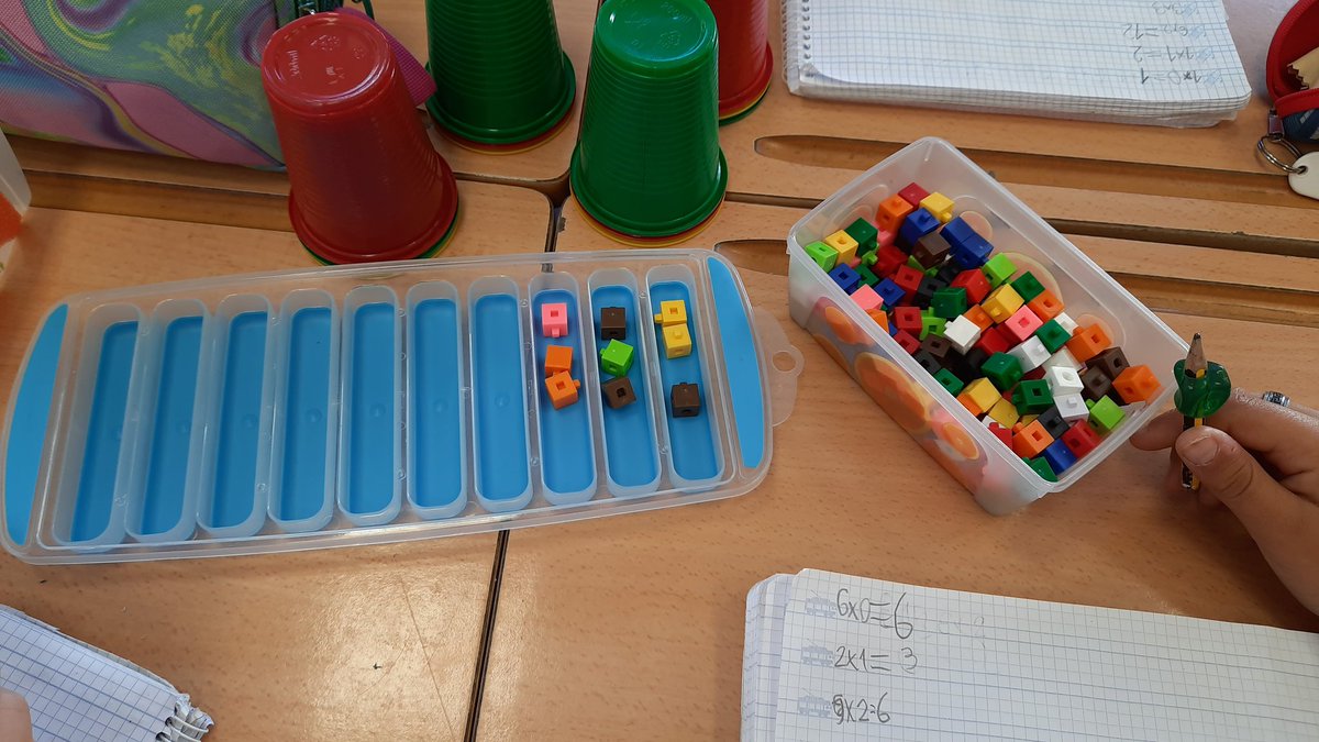 abralom's tweet photo. Las multiplicaciones hay que tocarlas, verlas y disfrutarlas‼️

#calasanzrota #segundotambiénmola #aprendizajemanipulativo #aprendertocando #aprendizajevisual #aprendizajesignificativo https://t.co/mTGTTiIjiS