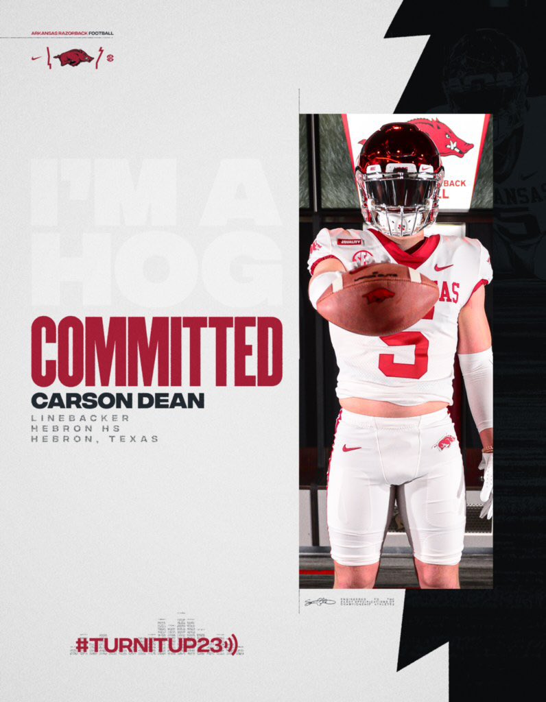 carsontdean's tweet photo. 1000% COMMITTED!!🐗❤️🐗❤️ #WooPig https://t.co/ggwAdZzcMb