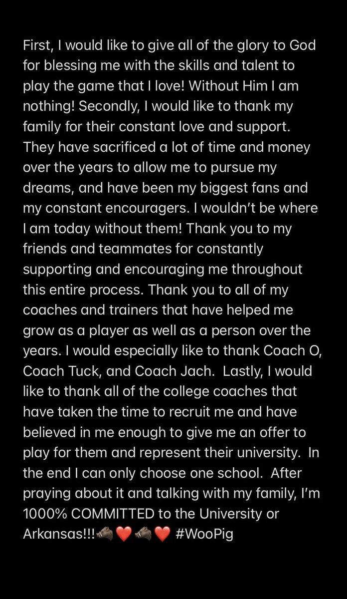carsontdean's tweet photo. 1000% COMMITTED!!🐗❤️🐗❤️ #WooPig https://t.co/ggwAdZzcMb