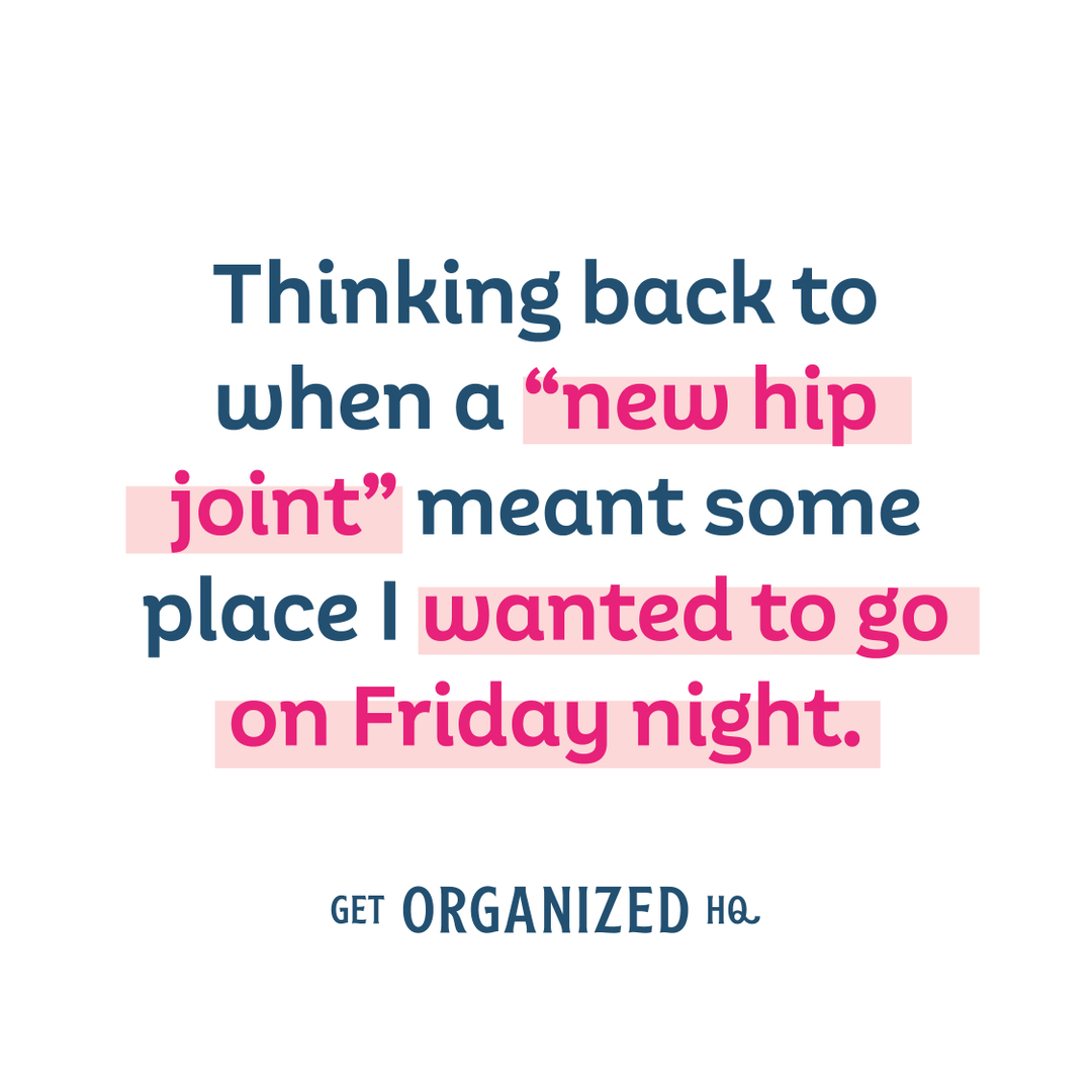 LOL! This is so true!
.
.
.
.
.
.
.
.
.
.
#getorganizedHQ #life #gettingolder #hip #fun #fridaynight #nightout #momlife #sahmlife #wahmlife #marriage #marriagelife