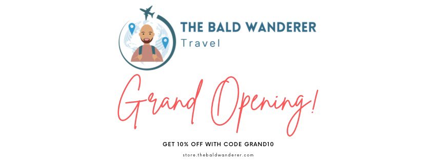 TheBaldWanderer's tweet image. We just launched our new #travelmerch store!

Come on in and check it out! 👇👇👇

store.thebaldwanderer.com

#TheBaldWandererMerch