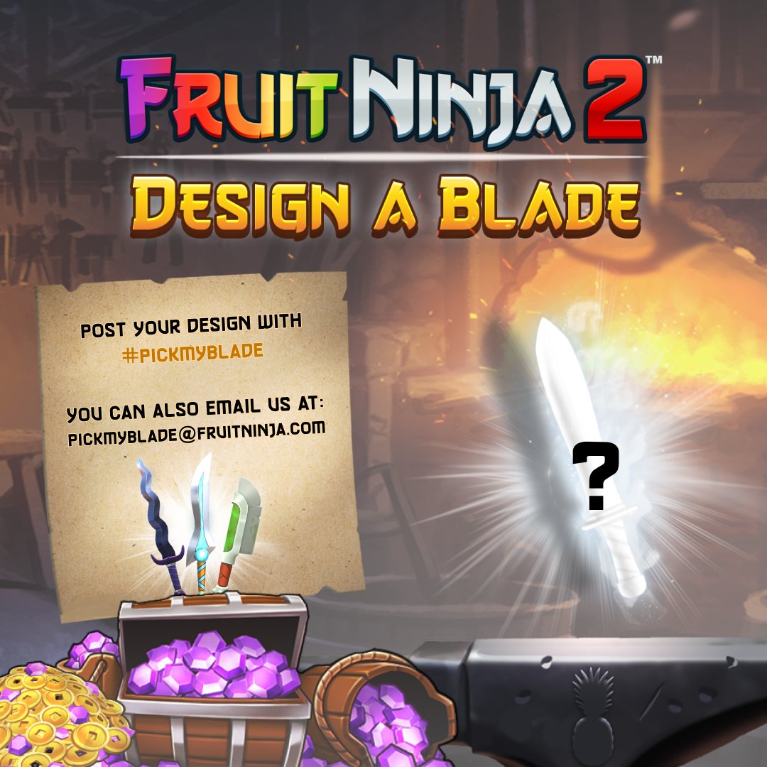 Did you know the process of creating Fruit Ninja2 Party Blade? ⁠ ⁠  #Fruitninja2 #Fruitninja #halfbrick