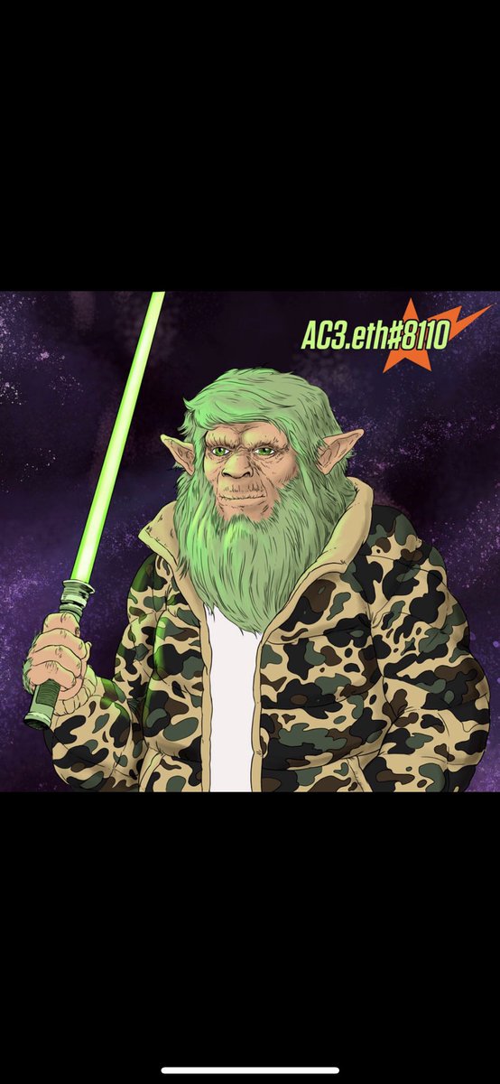 BAPE x YODA 💚
<a href="/bapetaverse/">(B)APETAVERSE</a> 

Made by: AC3.eth#8110