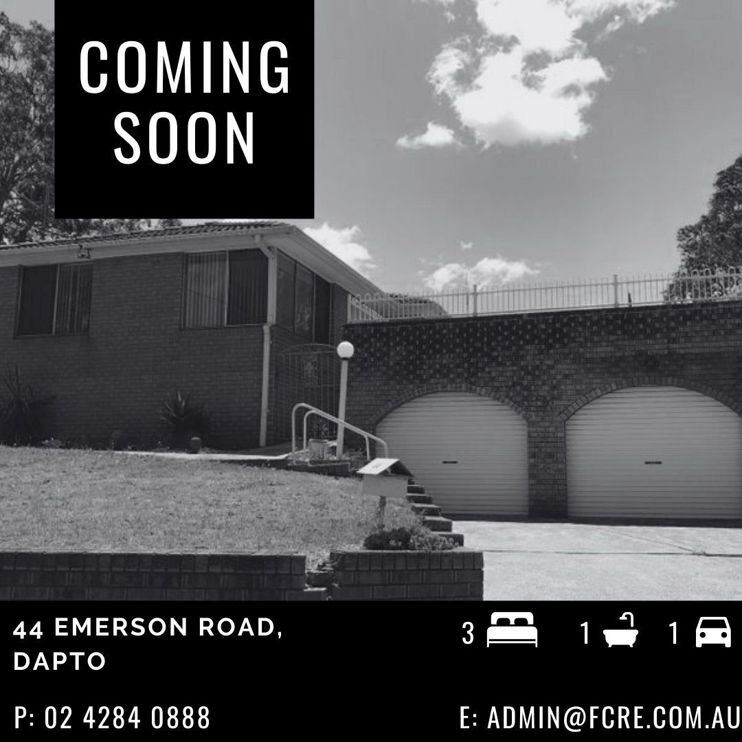 FirstChoice__'s tweet photo. NEW LISTING COMING SOON!!

Be sure to turn your post notifications on for this property, or keep an eye out on our website: 

https://t.co/HS8up1rm22

#realestate #newlisting #comingsoon #illawarrarealestate #realestate #PropertyManagement #money #wollongong #house #homesweethome https://t.co/7pCCBJOdCt
