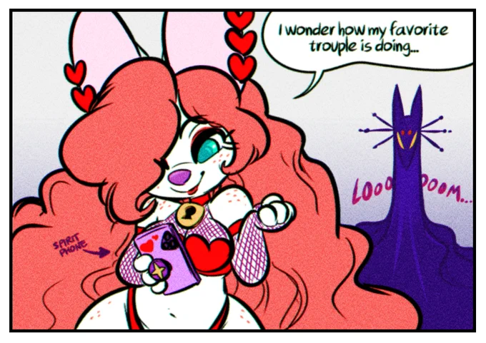 Only reason I made this comic was because I really enjoyed reading up on the Tamamo-no-mae mythos and figured she'd be a fun character to play around with 