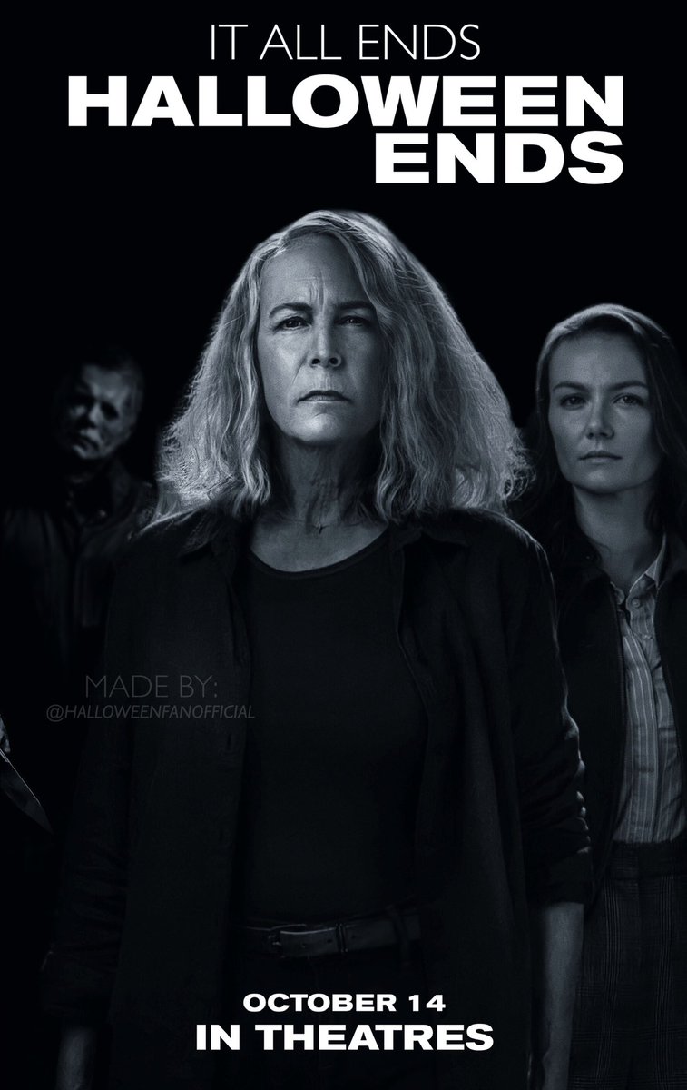 In 31 weeks… It all ends. 

#HalloweenEnds 🎃