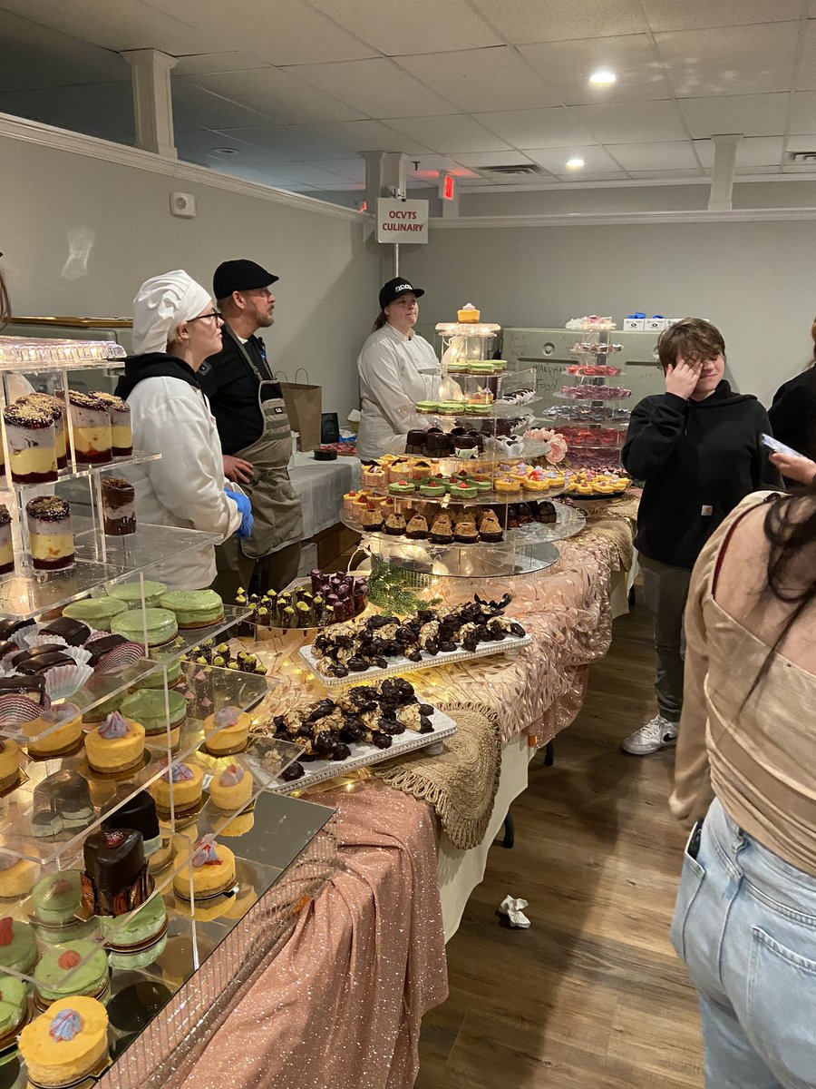 One of the best nights of the year!! Chefs night out!! Got to sample some great treats made by some of our great OCTVS bakers!