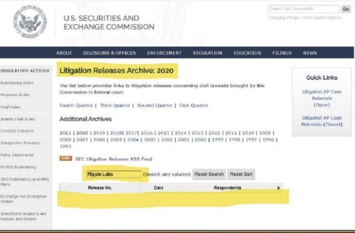 The SEC removed the case from their website. Our Time Has Come! #XRP