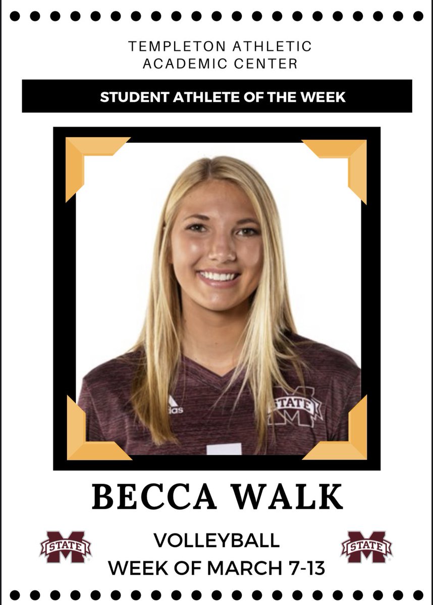 a_seifert21's tweet photo. Student Athletes of the Week -
Jess Davis & RJ Yeager @HailStateBB
Becca Walk @HailStateVB
Blair Stockett @HailStateWG
#EmbraceYourMagic #HailState https://t.co/oYtqUiBjfx