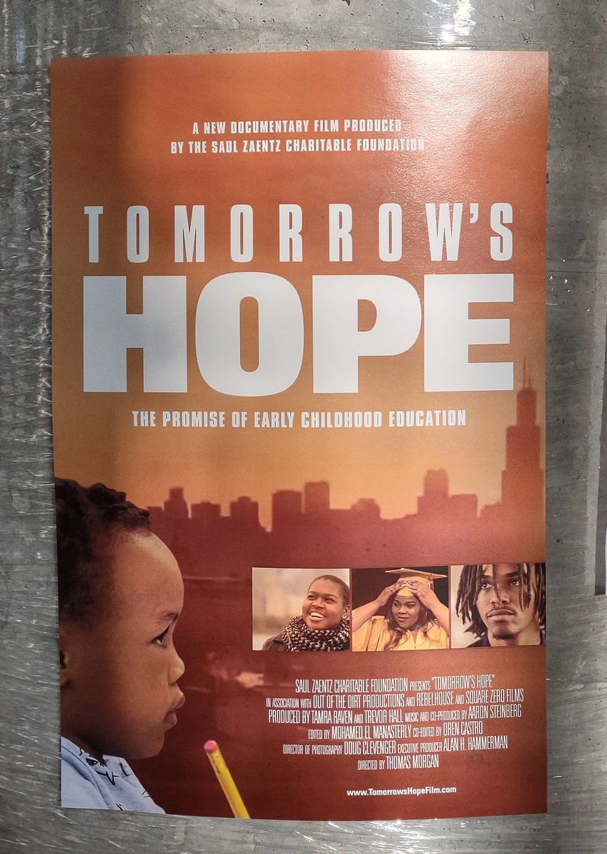 DrBridgeQIP's tweet photo. Excellent first day at @SXSWEDU! It's impossible to get to everything, so I'm very glad I went to the screening of @thopefilm, which follows 3 former preschoolers from @EducareSchools first year (now in college!). A great case for why funding for high-quality ECE is crucial. https://t.co/RSvL4brprh