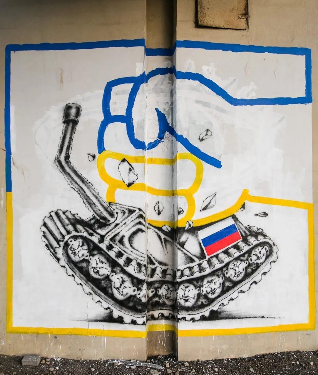 Street art in Gdańsk, Poland. 🇺🇦🇵🇱