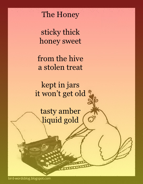 BoxPoem's tweet image. #honey