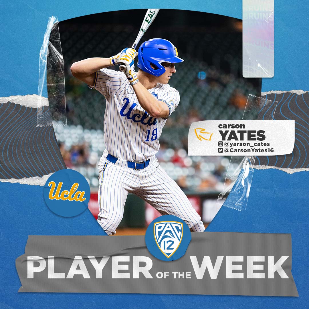 Carson Yates - Baseball - UCLA