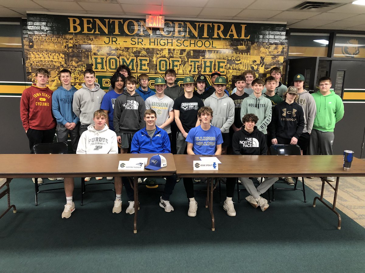 Benton Central Baseball tweet media