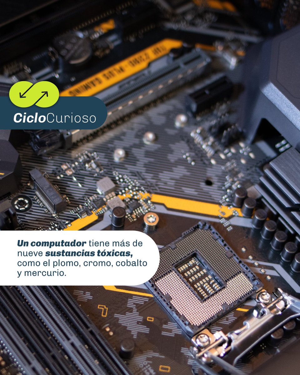 CicloTotal's tweet photo. No tires estos aparatos electrónicos, ¡recíclalos! 📱♻️ Nosotros te ayudamos. ¡Pregunta por tu ruta más cercana y espéranos!
#Datos #RAEE #Conciencia #MedioAmbiente https://t.co/OJZd1Mvmne