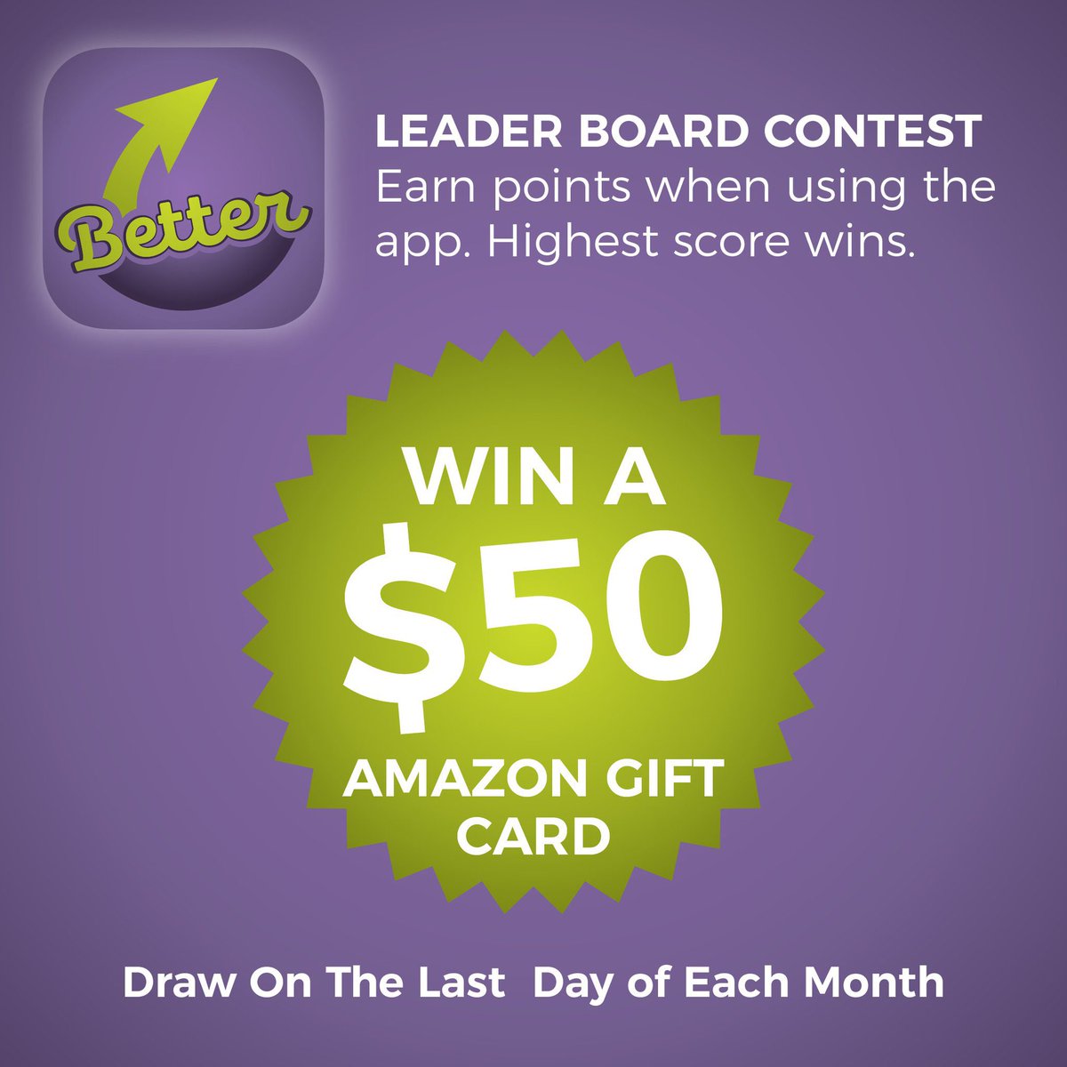 MYBetterApp's tweet image. 𝙒𝙞𝙣 $50 𝙢𝙤𝙣𝙩𝙝𝙡𝙮 -- 𝙚𝙖𝙧𝙣 𝙥𝙤𝙞𝙣𝙩𝙨 𝙬𝙞𝙩𝙝 𝙚𝙫𝙚𝙧𝙮 𝙖𝙘𝙩𝙞𝙤𝙣 𝙮𝙤𝙪 𝙢𝙖𝙠𝙚 𝙤𝙣 𝘽𝙀𝙏𝙏𝙀𝙍 𝘼𝙥𝙥   Download at BetterApp.ca or search for (Better My Recovery App) #OvercomeAddiction #StopOverdose #12StepApp #12StepProgram #HarmReduction