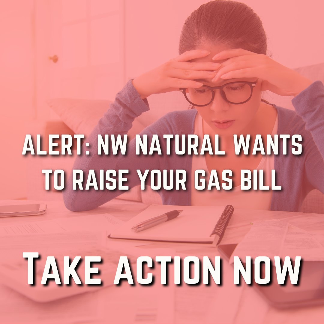 NW Natural is seeking a rate hike  – increasing home energy bills by an average of 11.8%! – to pay for higher executive pay, advertising, a bump in investor profits, and gas system expansion.

Doesn't sound like climate justice. Take action now: bit.ly/3IIxdu3 #ORpol