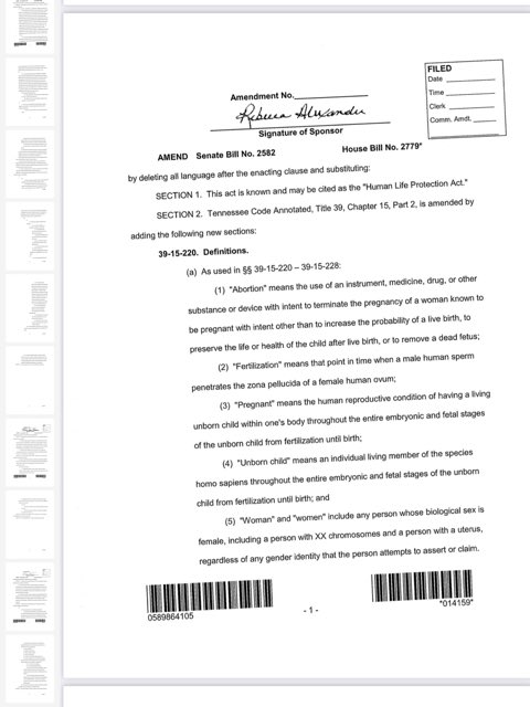 VoteGloriaJ's tweet photo. Amendment for Texas-style abortion bill to be heard in Health Committee at noon tomorrow. https://t.co/7LEJfFZQ2i