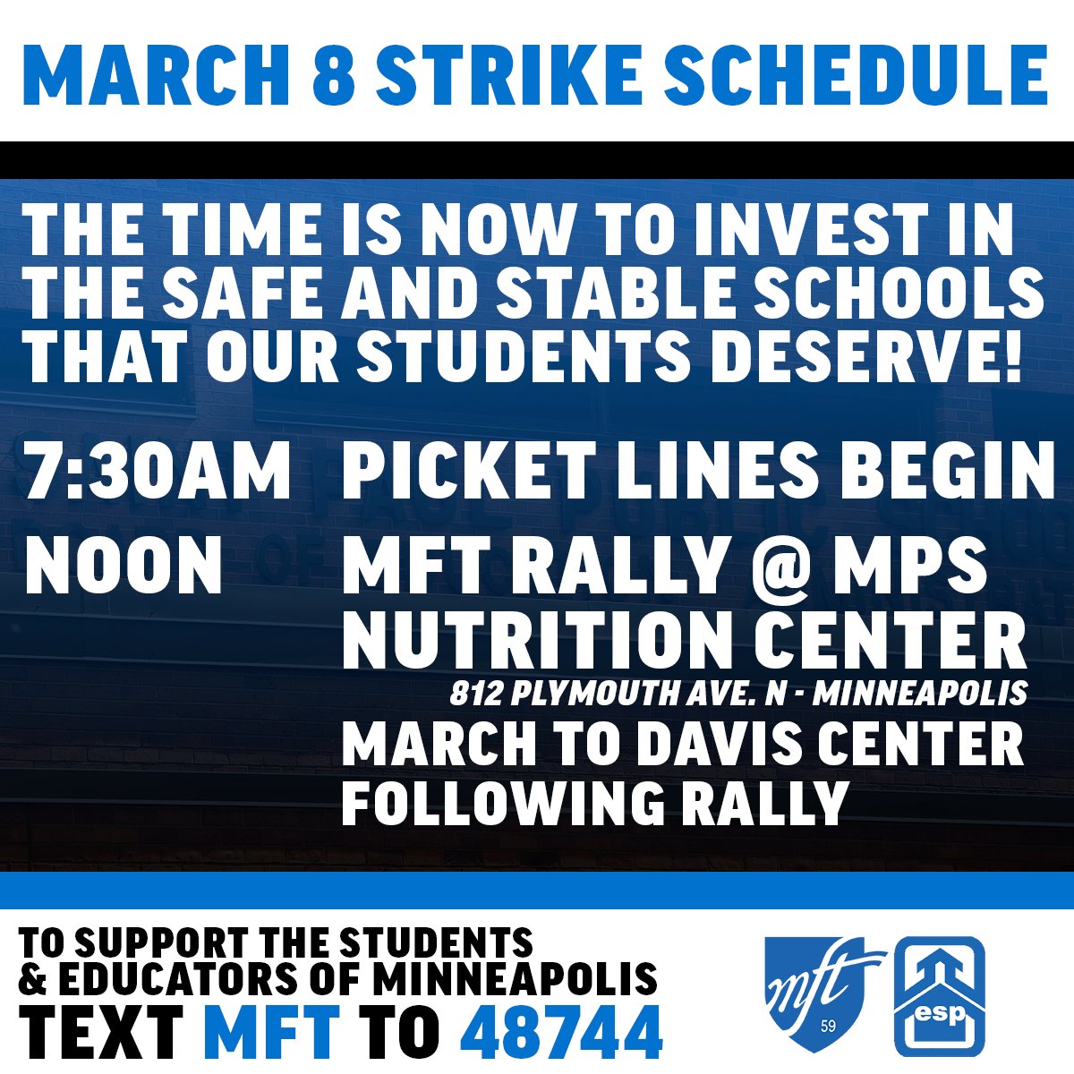 MFE59 – Minneapolis Federation of Educators tweet media