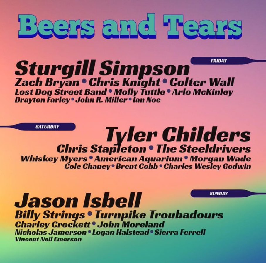 This fictional 3-day lineup just sold out in 39 seconds