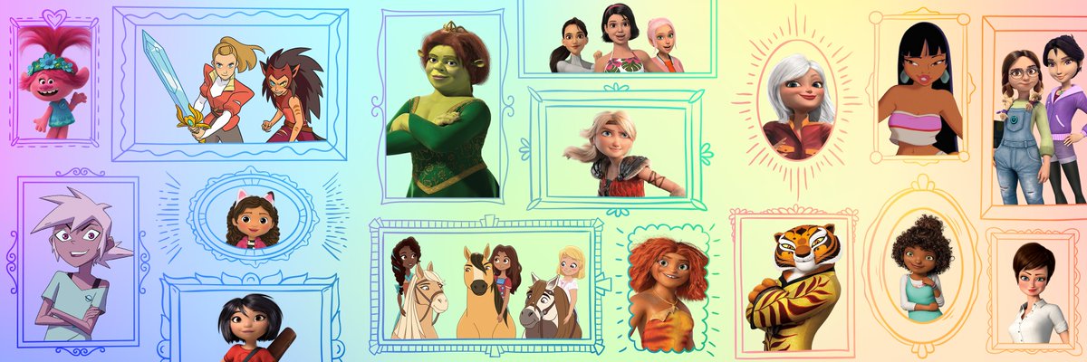 Dreamworks's tweet photo. “I am brave, strong, loyal, and I give great hugs.” 💪 Celebrate the powerful women of DreamWorks and around the world! Happy International Women’s Day! https://t.co/TsUhHRrev7