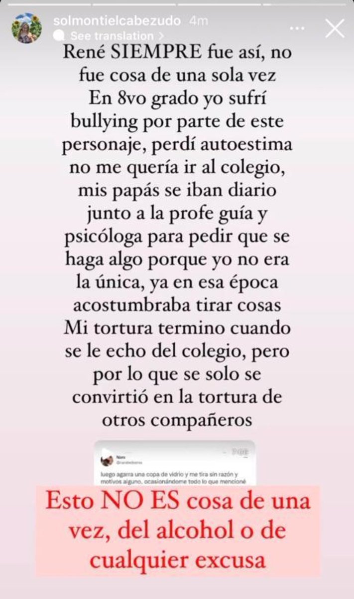 miruespinola's tweet photo. Increíble los testimonios de las compañeras de colegio del Rene. Linda joyita de muchacho eh! #quenoquedeimpune #JusticiaparaNara @naraledesma https://t.co/u7b2ykXNet