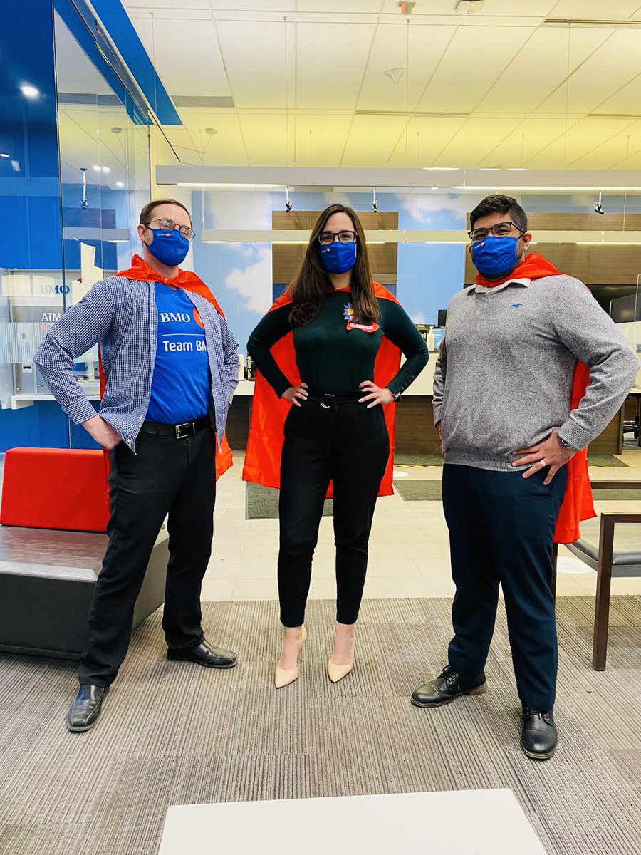 Time for <a href="/bmo/">BMO</a> to join forces with <a href="/HBKidsHospital/">Holland Bloorview</a> !!! 

Please join us on being a super hero!!! 🦸‍♂️🦸‍♀️
You can join forces by sharing and donating at:

fundraise.capesforkids.ca/capes2022/0367…

#capesforkids #bmo #boldlygrowthegoodinbusinessandlife
#bloor&amp;windermerebranch