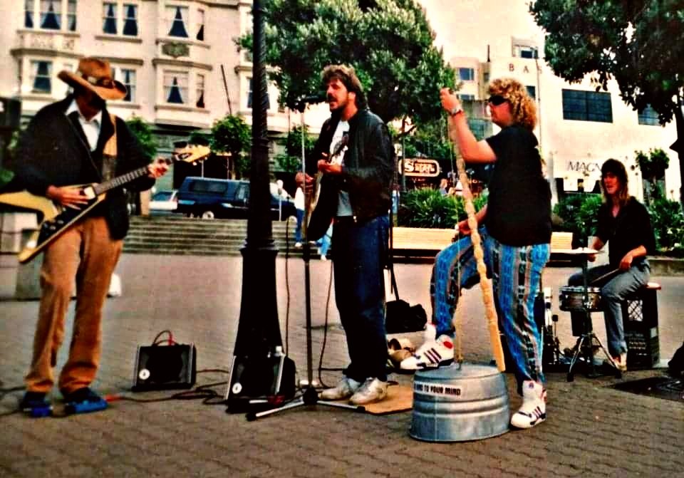 34 years ago today, I left NY and did this for 2 years. Cable Car turnaround, Hyde St. San Francisco, Ca.