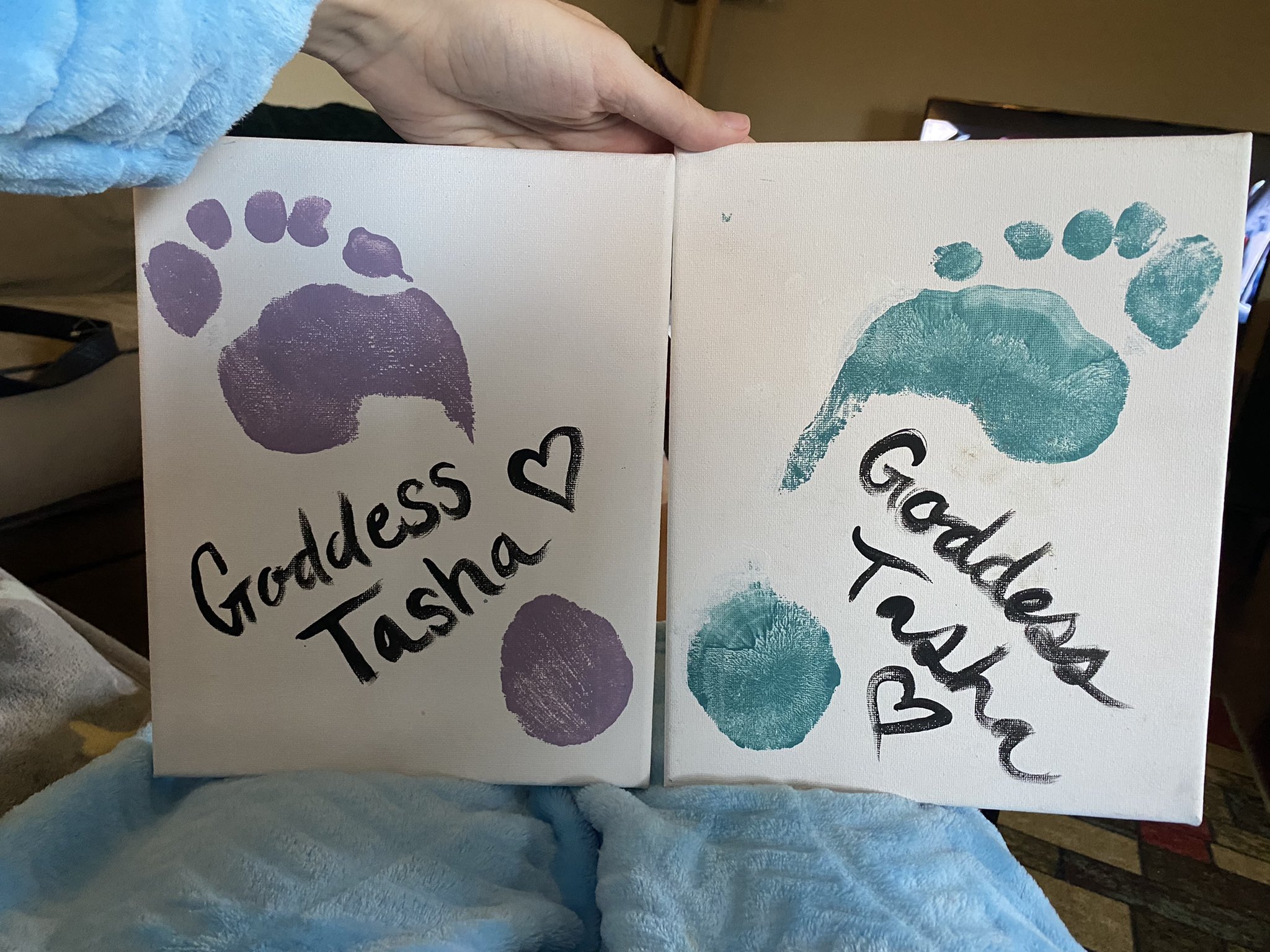 Goddess Tall Tasha 🔥 on Twitter: "Cute throwback with blue toes and