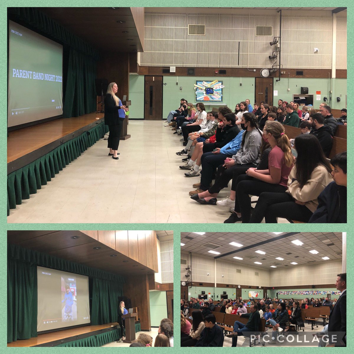 TJL_Elementary's tweet photo. Thank you to our students &amp; families who joined us for our Grade 4 Parent Band Night with Ms. Kassinger &amp; Mr. Bilawsky! A special thank you to our TJL Band Alumni for sharing about your experiences in our wonderful HF music programs! 💚 #OneHFamily @HarborfieldsCSD @HFMusicDept https://t.co/q2hPlpfPmX