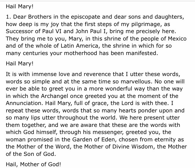 Rose19Mystical's tweet photo. @cannephillips Our Lady of Guadalupe pray for us🙏🏼🌹❤️ Saint Pope John Paul II entrusted his papacy to our beloved Mother💐💝😇 https://t.co/dYVM5TS6i7