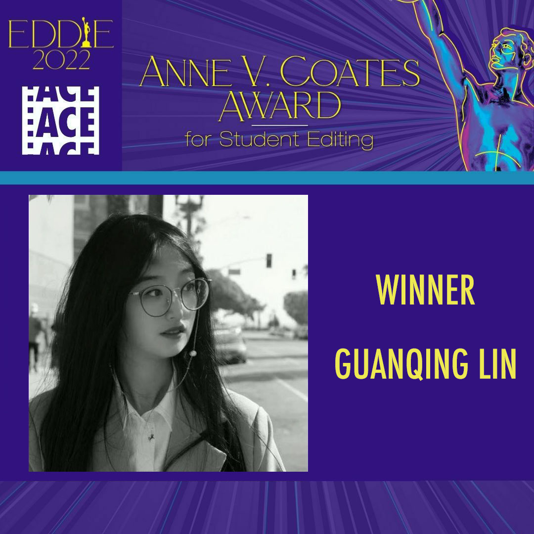 AFIConservatory's tweet image. AFI Editor @Vicky_Lin1998 doesn’t graduate from the AFI Conservatory until this summer, but she’s already starting to rack up notable awards. Congrats to the AFI Fellow on her big win this weekend at the #ACEEddieAwards! #filmschool #editing