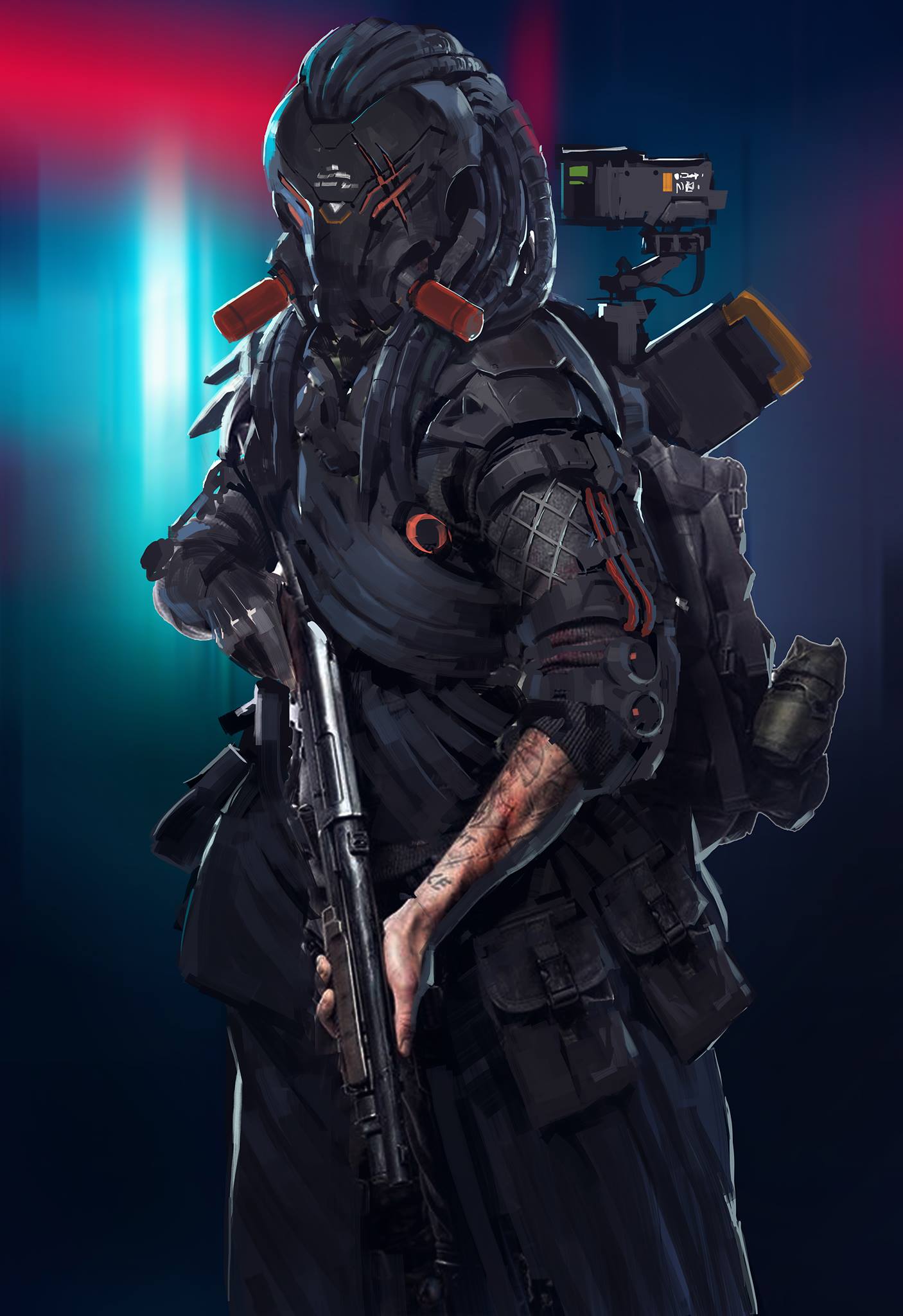 Cyberpunk спецназ