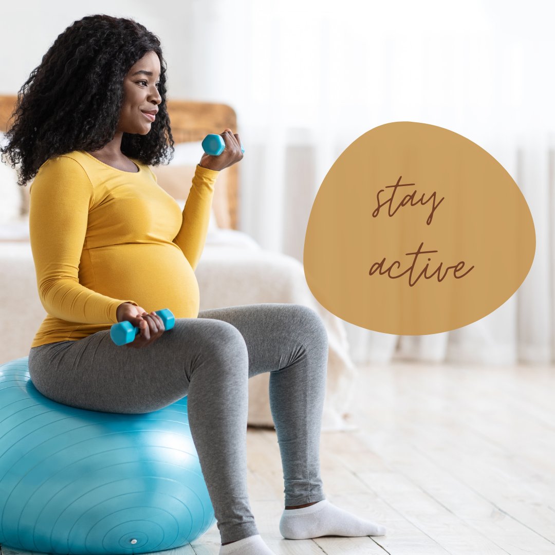 sbcountyph's tweet photo. Being active during pregnancy can lead to a more comfortable pregnancy and may help reduce the risk of complications.
Contact us today! Riverside (951) 210-1385/San Bernardino (844) 352-3985
#MelaninMamas #SupportingBlackMoms #IamSupported #MyVillageCares #BlackInfantHealth https://t.co/Mt7QkdE5aw