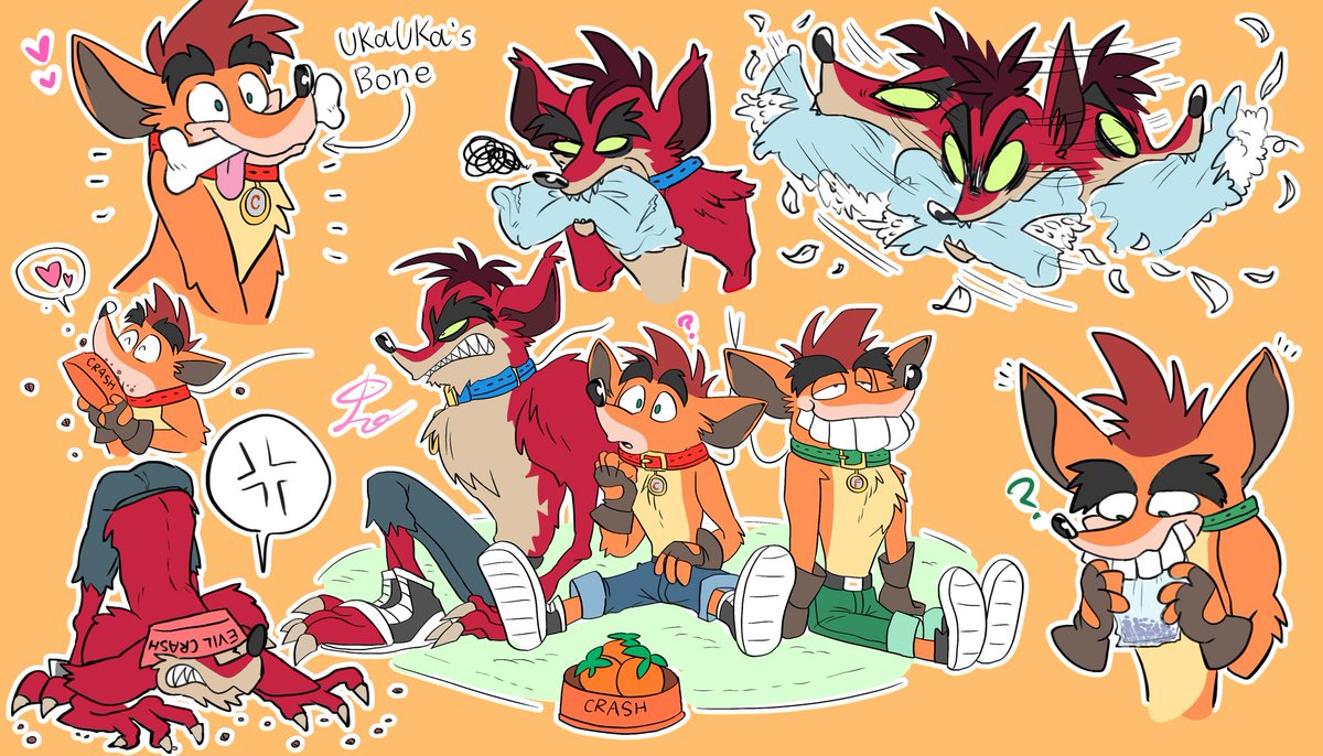 #CrashBandicoot #CrashBandicootFanArt 
Doggy`s 
