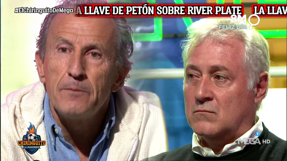 elchiringuitotv's tweet photo. 🔴⚪️"@RiverPlate llevó al máximo, saltando los océanos, el espíritu fraternal del fútbol"

🗝️La llave de #Petón que emociona a @MatiasPatanian, vicepresidente del club. #ElChiringuitoDeMega https://t.co/8pntfl0i2X