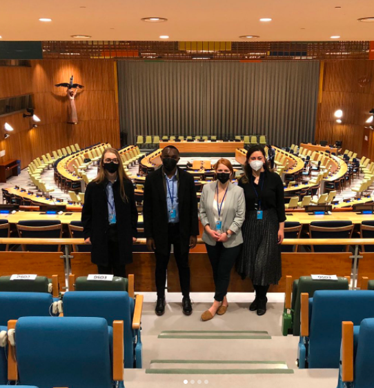 UN_Disarmament's tweet photo. It's a wrap on day 1 of the UN #YouthChampions4Disarmament's study tour at #UNHQ! The Champions visited the disarmament exhibit with @VisitUN and heard from @UN_Disarmament's Weapons of Mass Destruction branch &amp; #UNSCR1540 team. SEE 👉https://t.co/5jsgqYA3n3.

#Youth4Disarmament https://t.co/63OpK8H4Lp